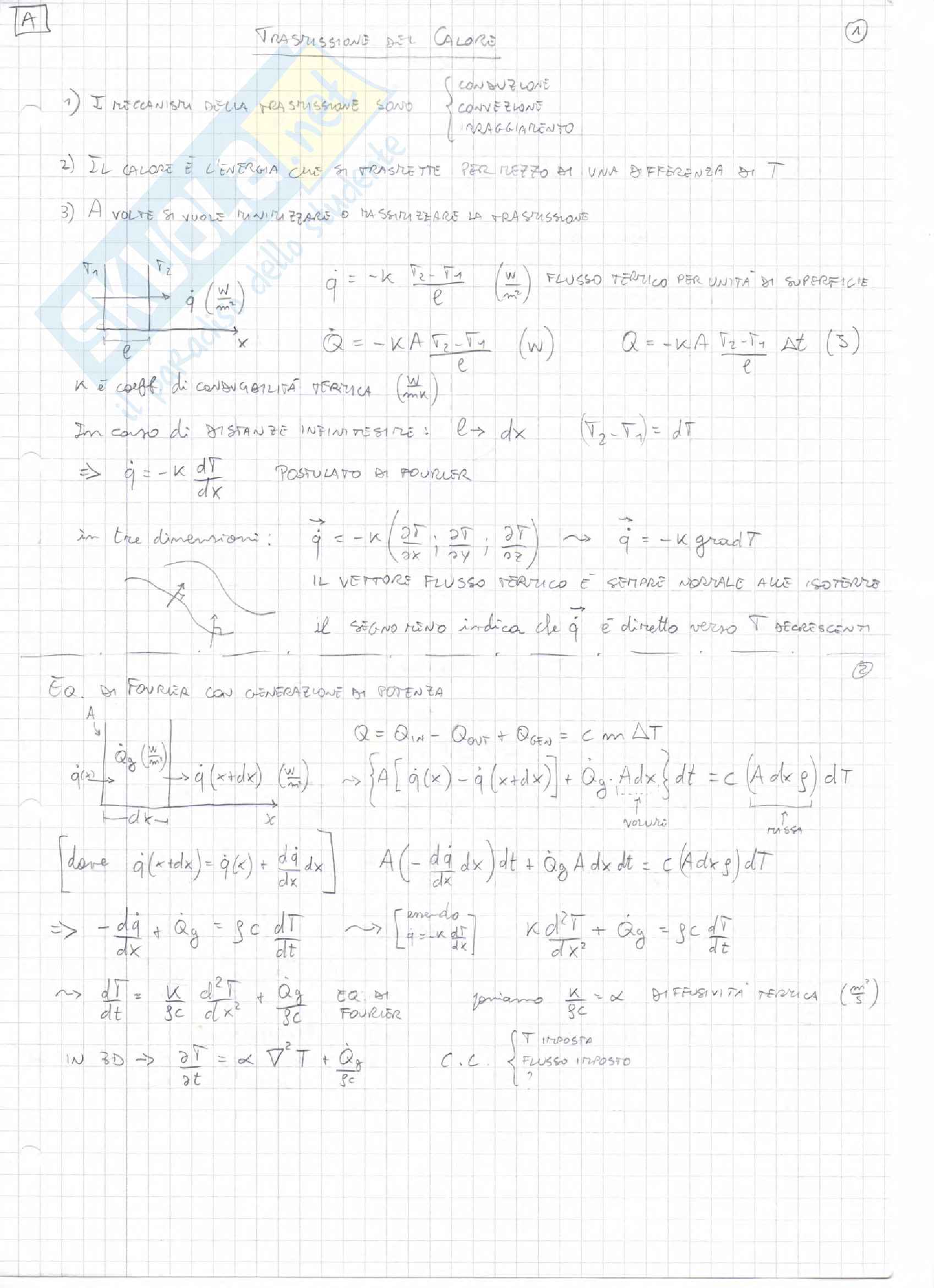 Riassunto esame Fisica Tecnica Ing. Aerospaziale Polimi, prof. Salerno/Niro/Miglietta, libri consigliati "Elementi di Fisica Tecnica", Miglietta e "Termodinamica e trasmissione del calore", Çengel Pag. 46
