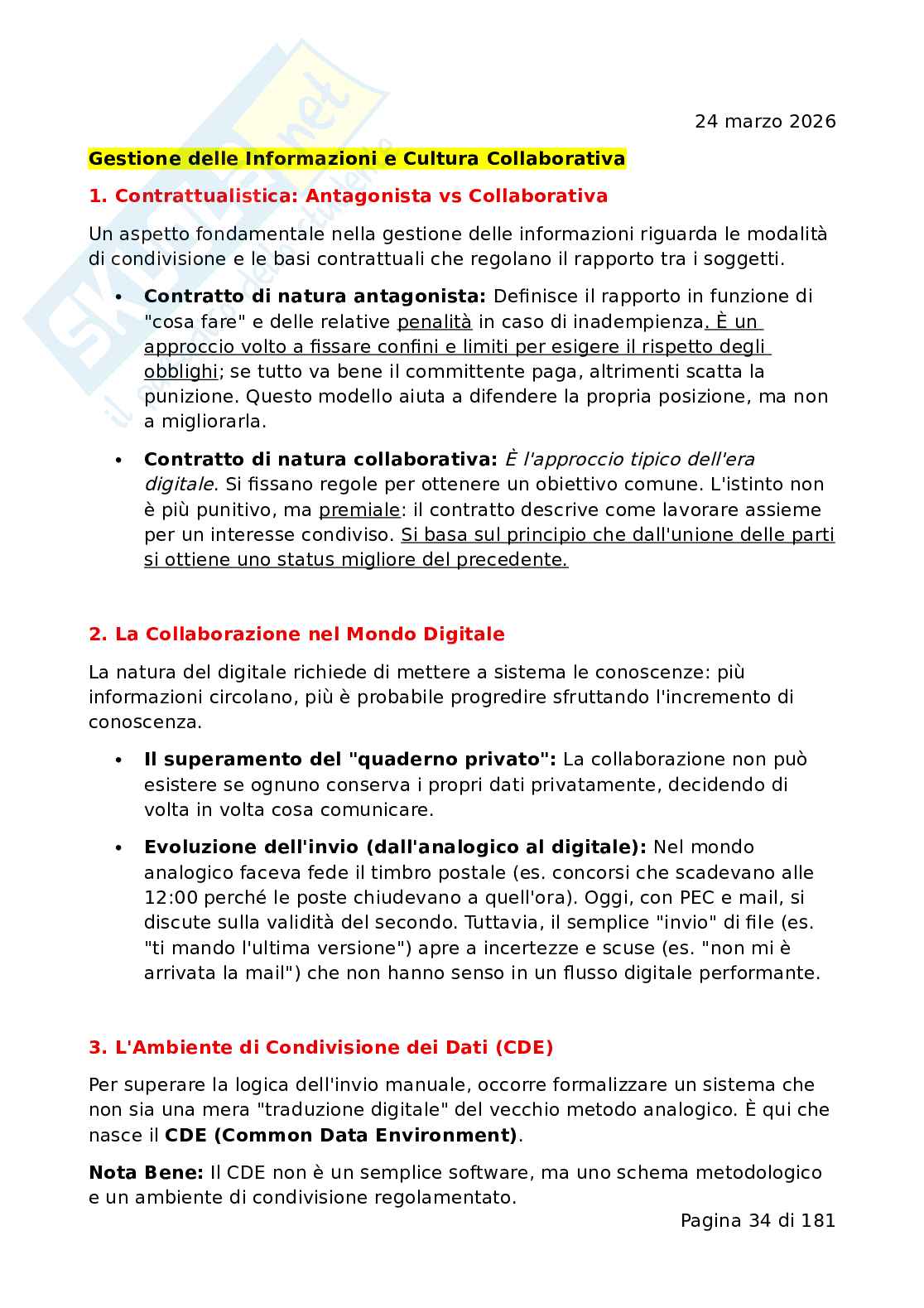 Appunti completi [A.A. 2026] – Project e Information Management delle costruzioni – Entrambi i Moduli Pag. 36