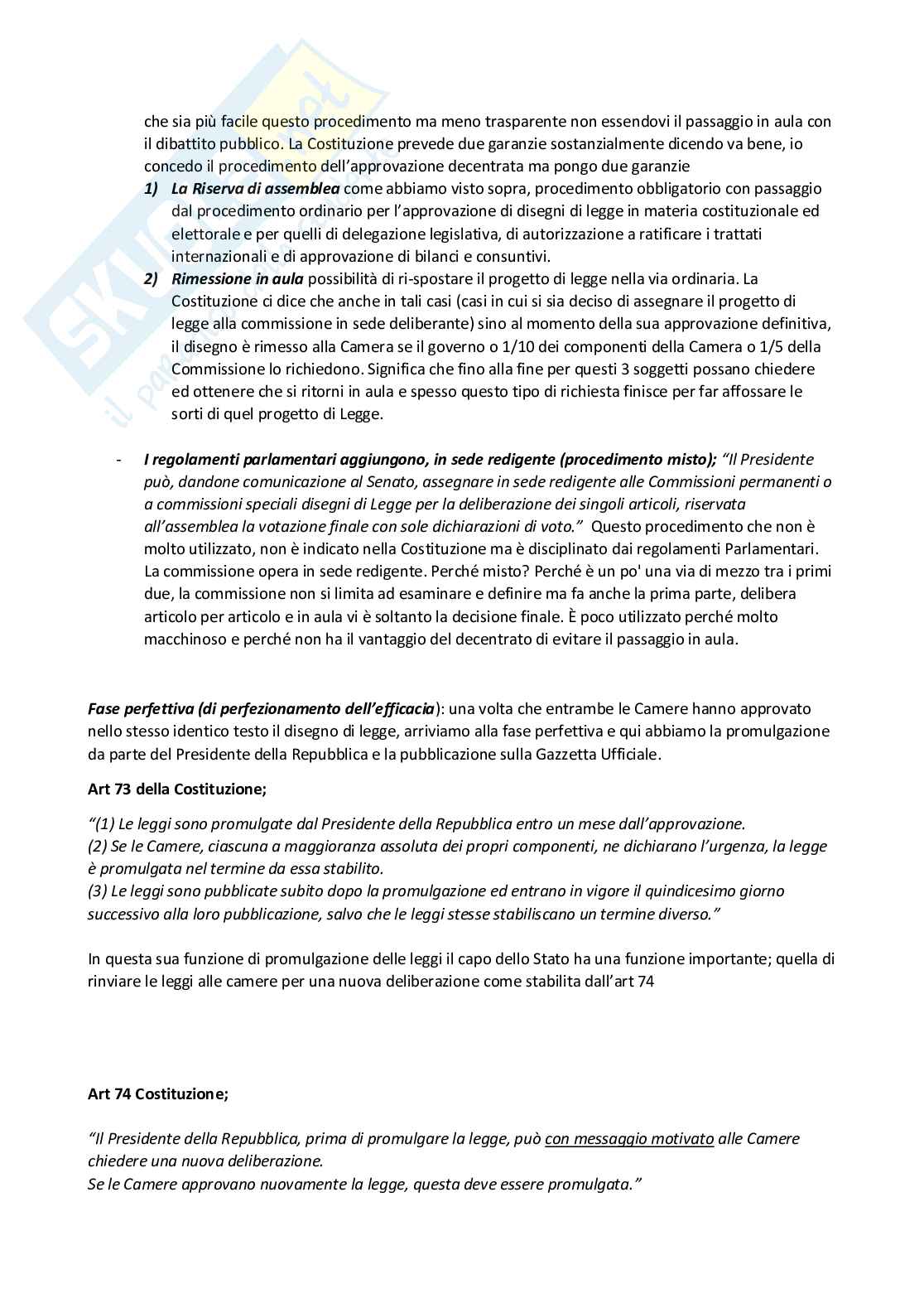 Diritto Costituzionale - I semestre Pag. 31