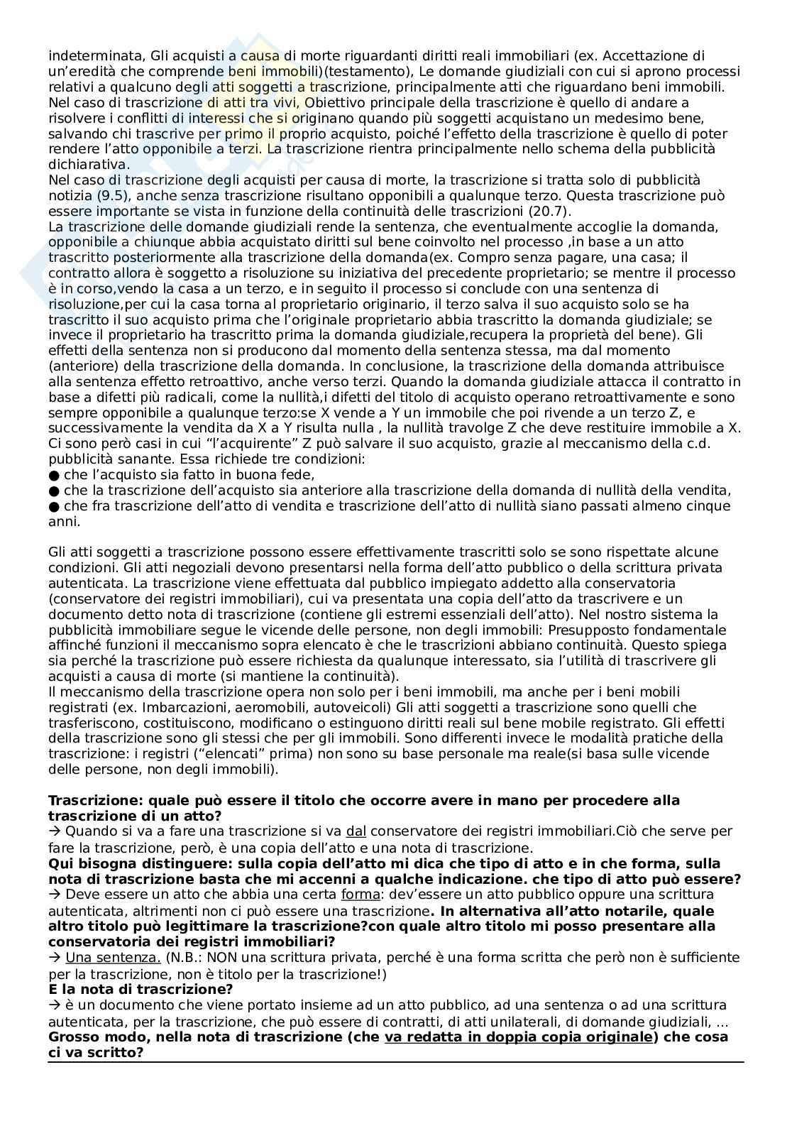 Domande orale Istituzioni di diritto privato Pag. 31