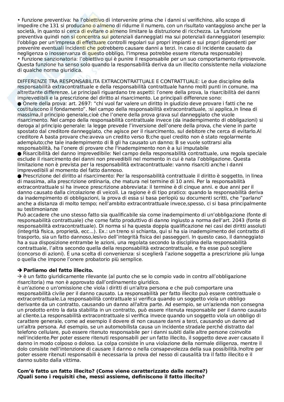 Domande orale Istituzioni di diritto privato Pag. 51