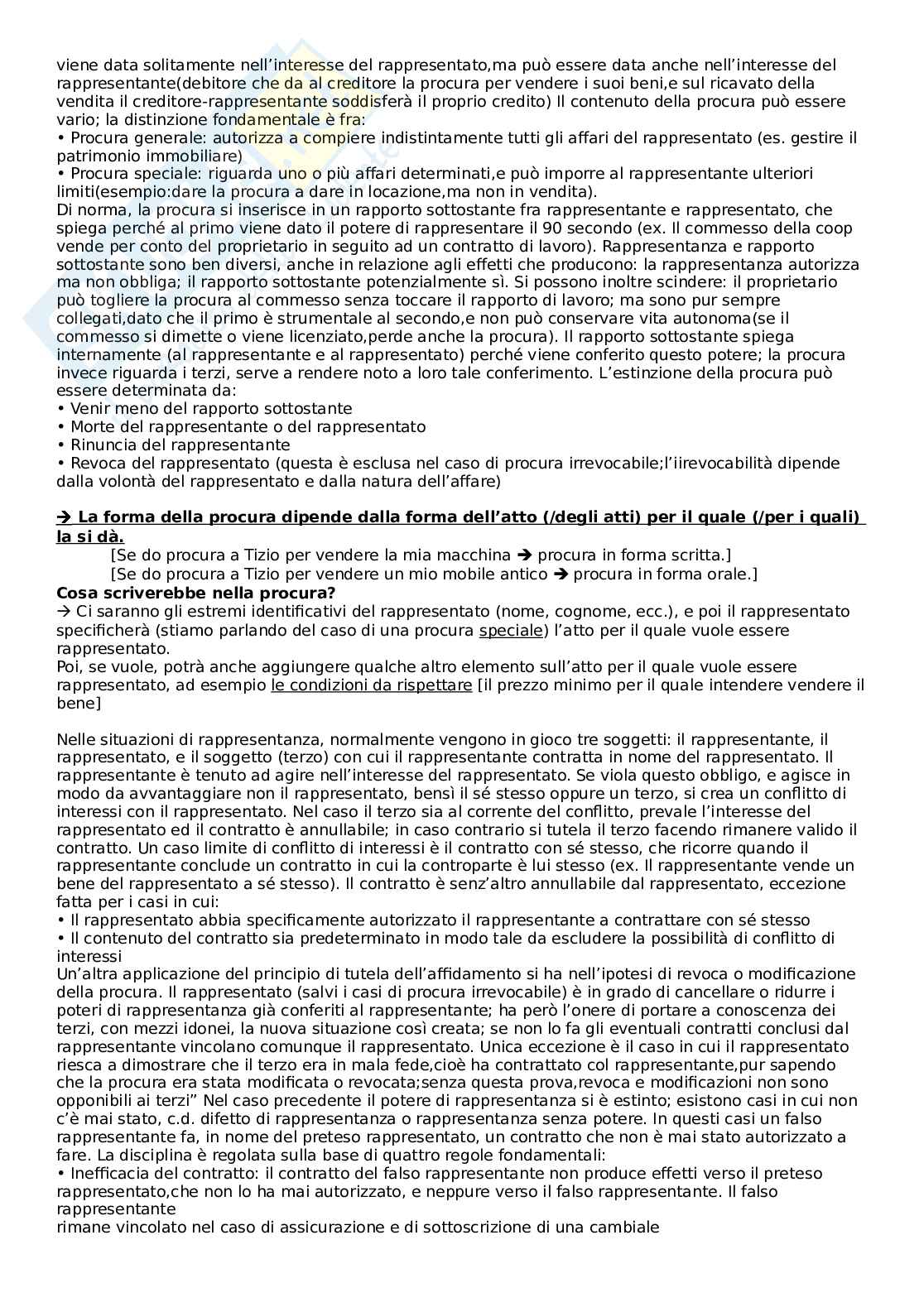 Domande orale Istituzioni di diritto privato Pag. 86