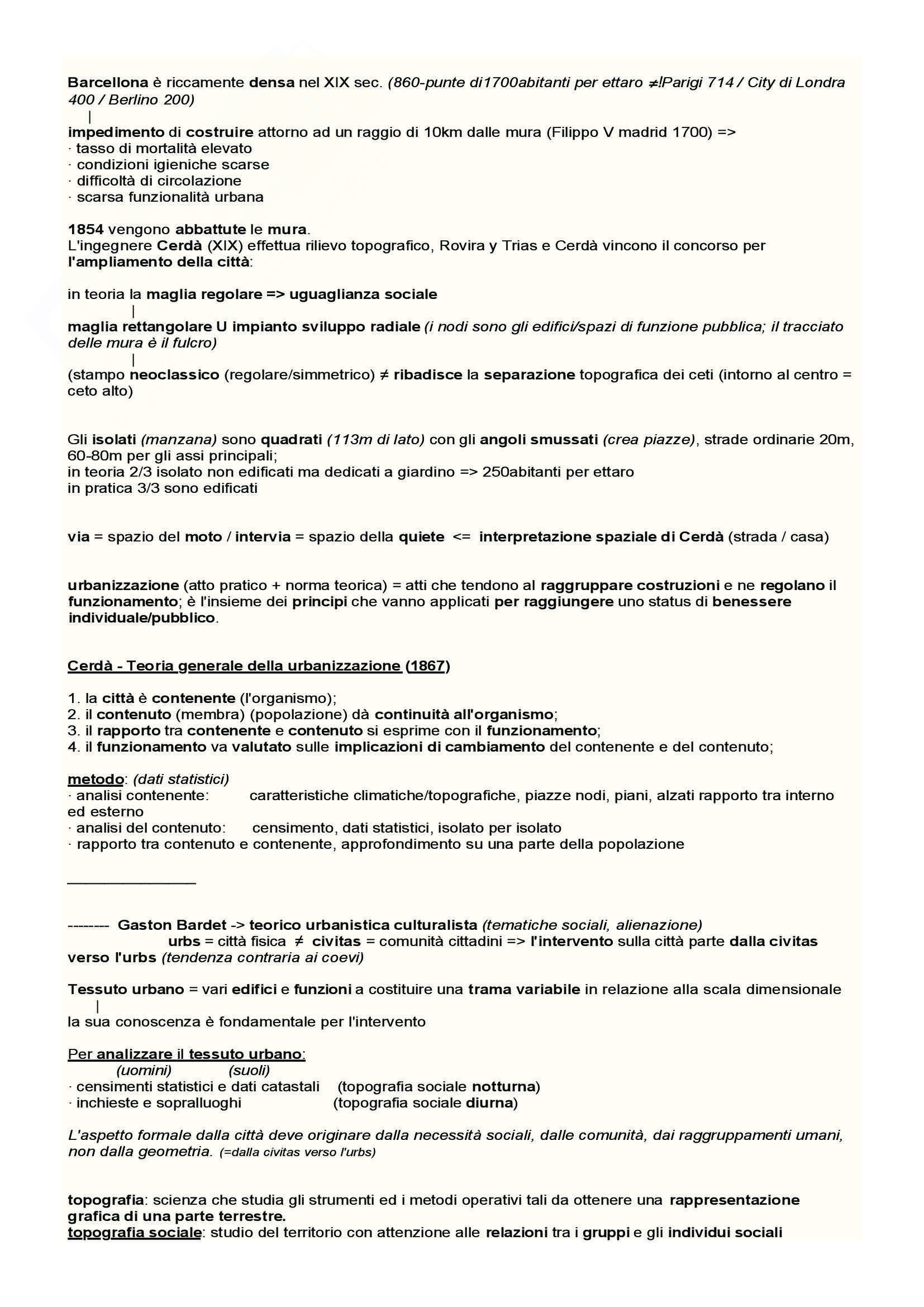 Analisi della città e del Territorio - Appunti completi Pag. 2