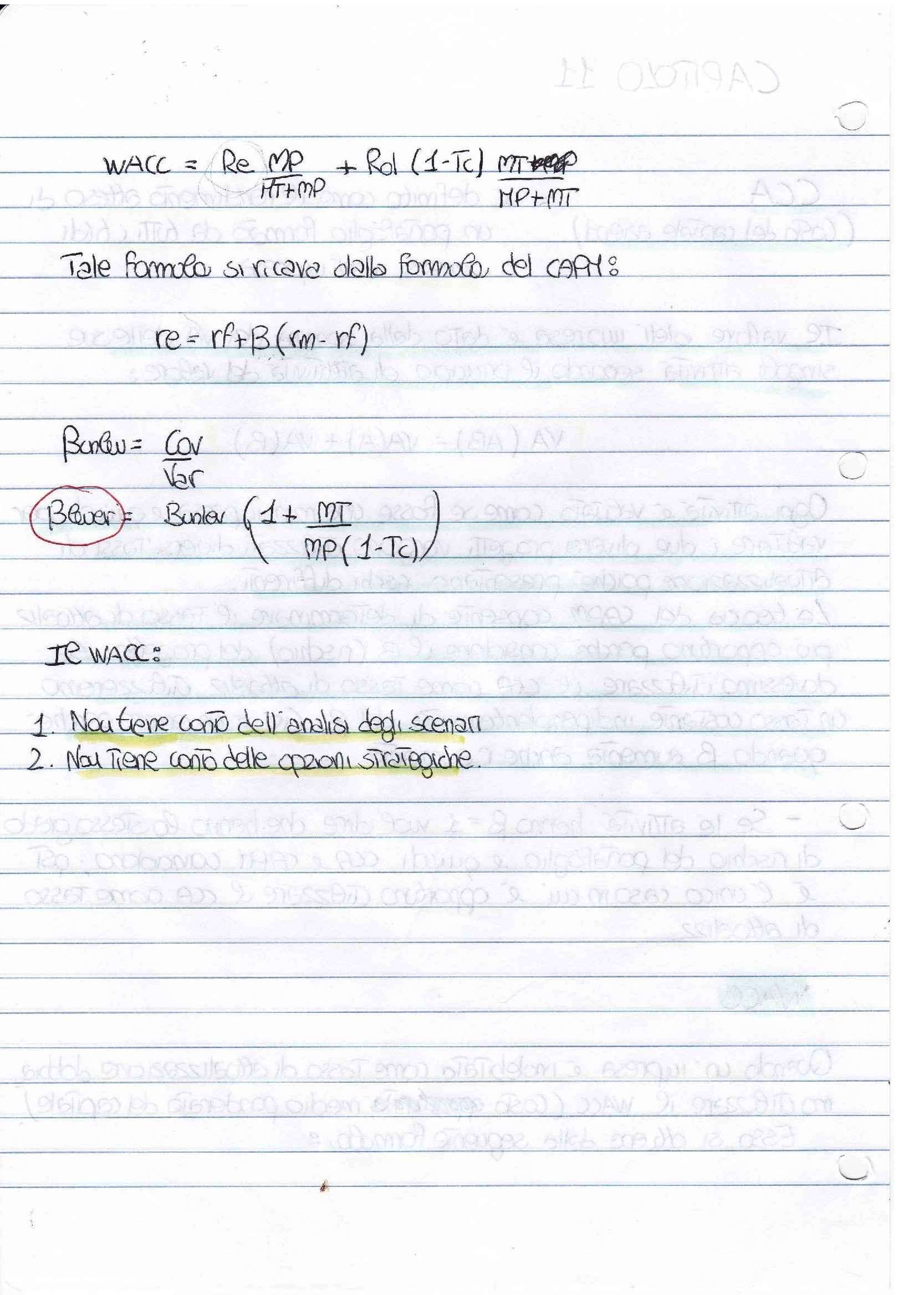 Riassunto esame Finanza Aziendale, prof. Mustilli Pag. 36