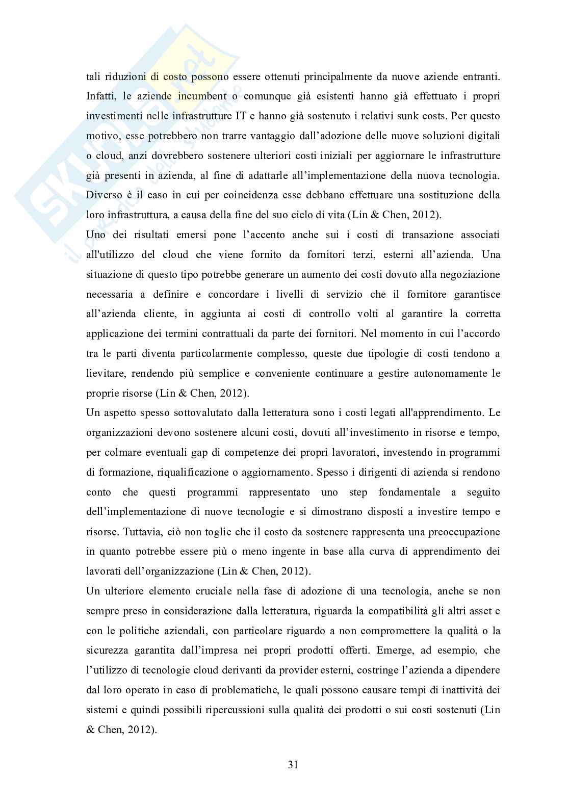 Tesi magistrale: Industria 4.0 e Casi Studio Aziende Venete (Strategia Aziendale) - Valutazione 110L Pag. 31