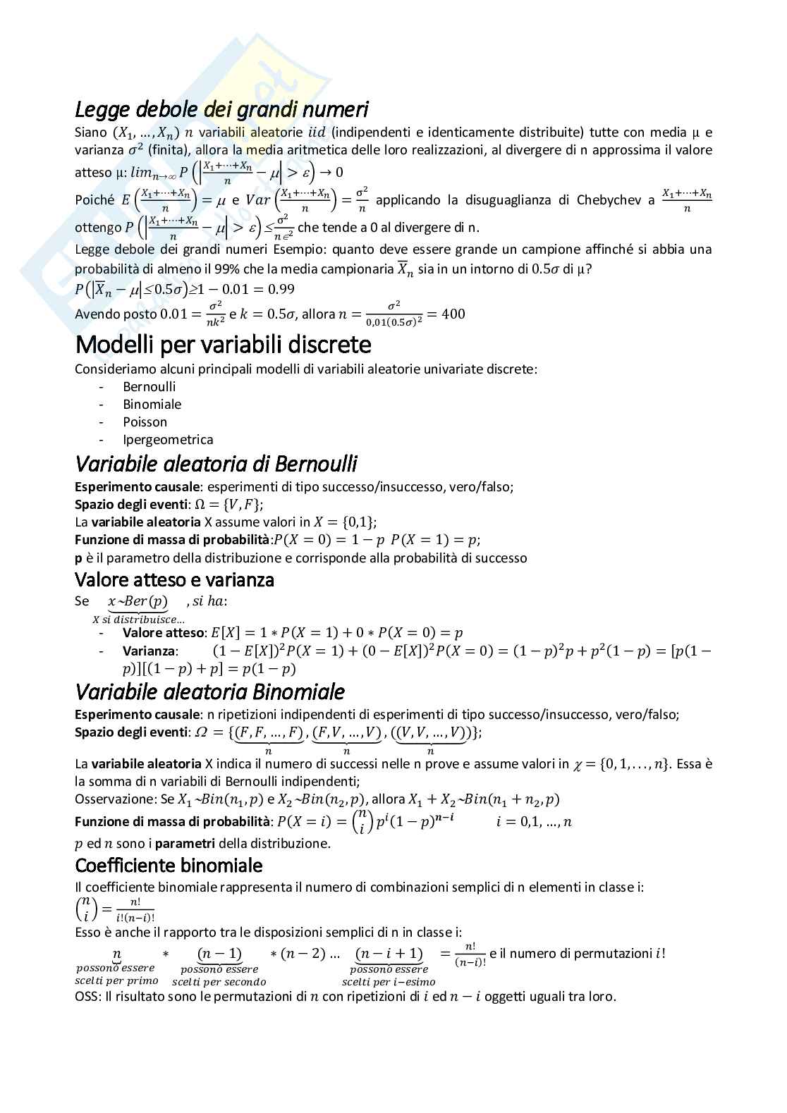 Appunti Statistica 2020/2021 Pag. 16