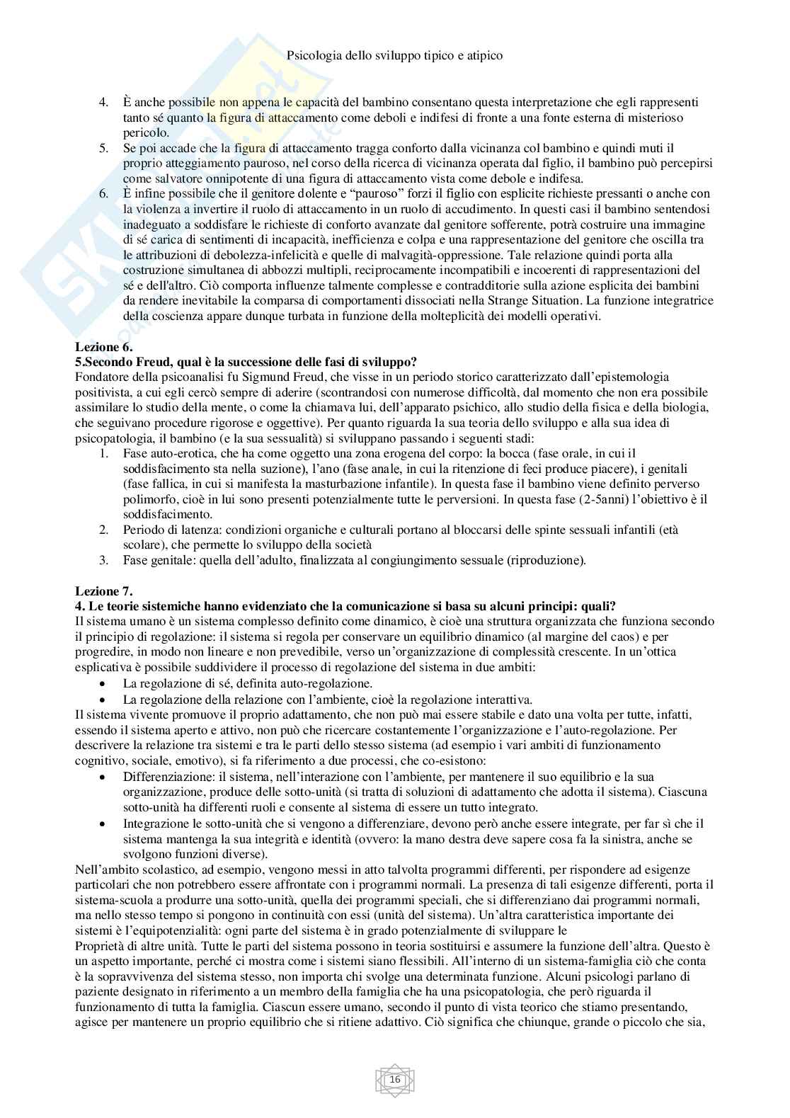 Paniere Psicologia Dello Sviluppo Tipico E Atipico Ecampus