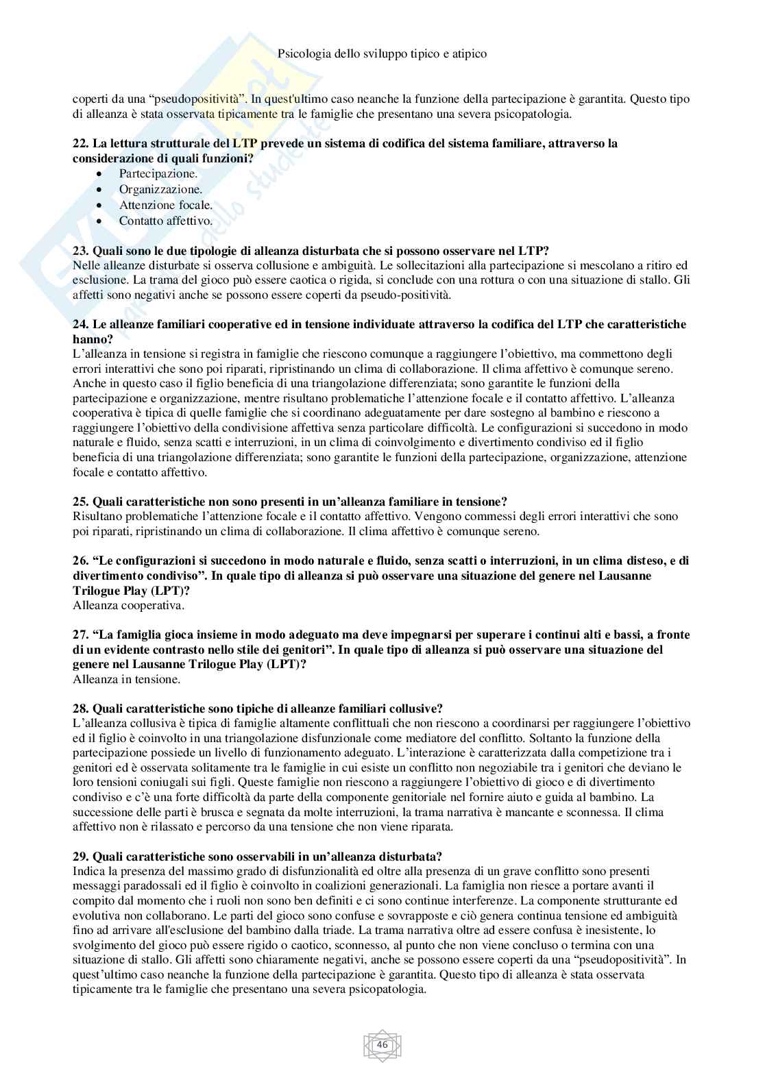 Psicologia Dello Sviluppo Tipico E Atipico