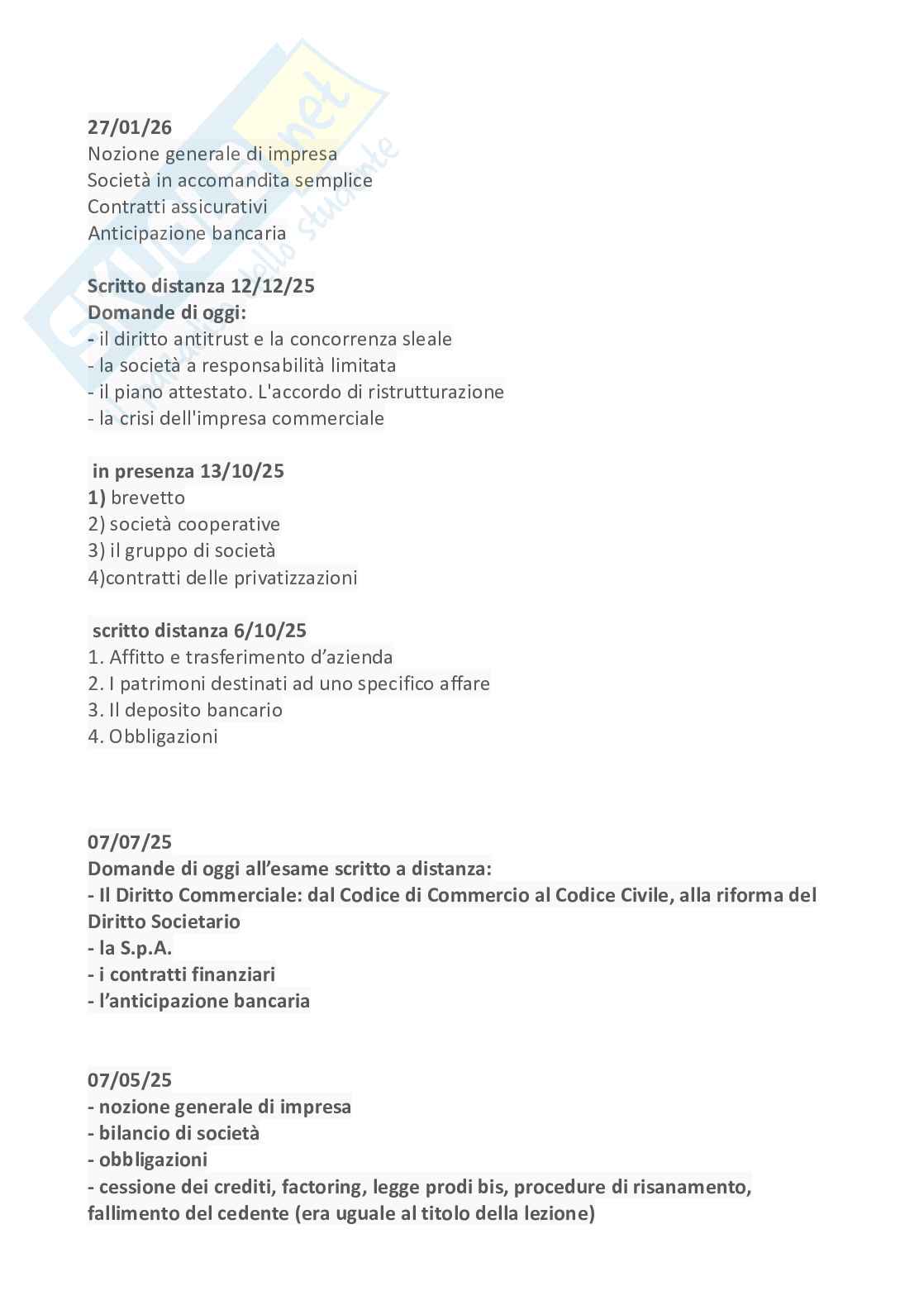Risposte esame Economia e gestione delle Imprese Pag. 2