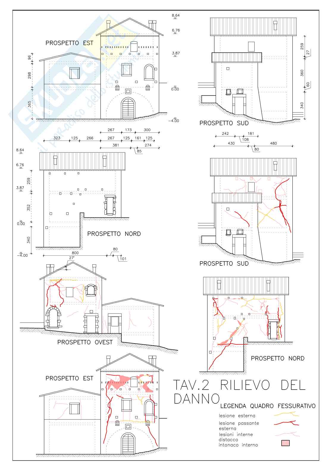 Esercizio sul cinematismo fuori piano e schemi di Restauro Pag. 2