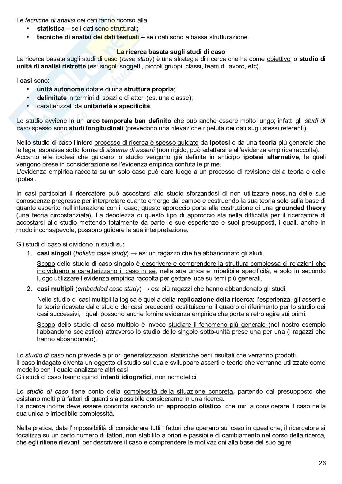 Pedagogia sperimentale - Riassunto Pag. 26