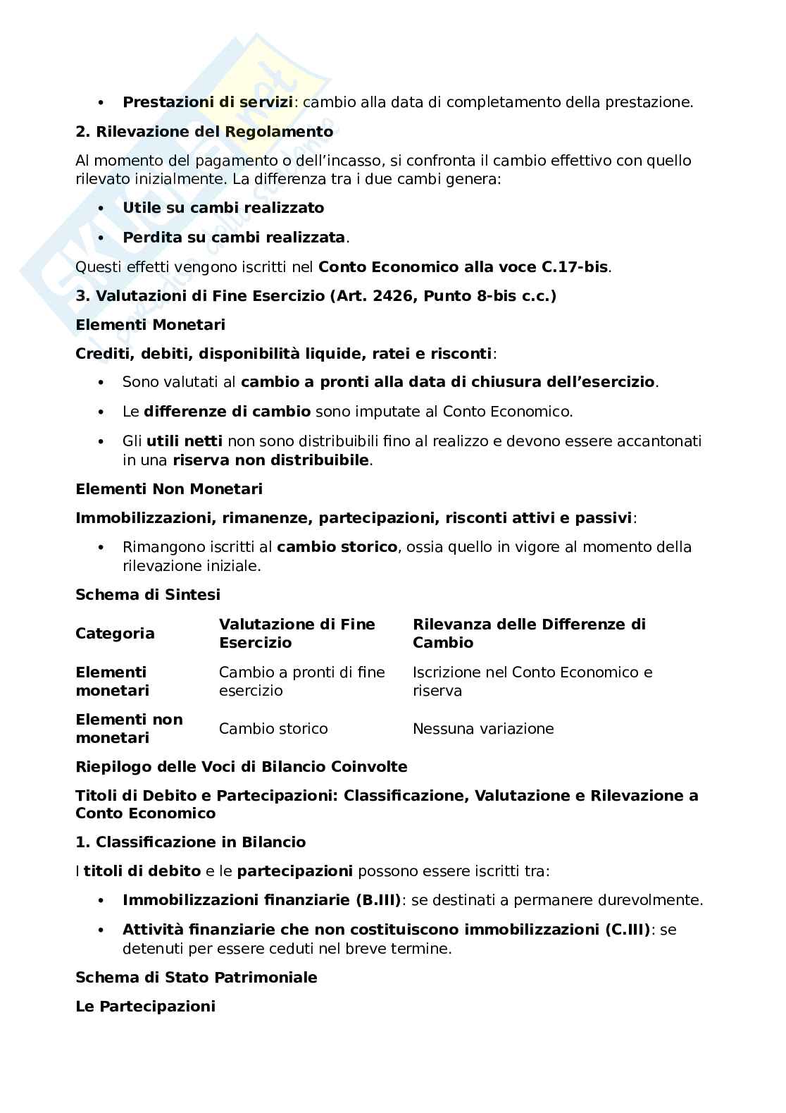 Appunti per esame di Economia aziendale e ragioneria II Pag. 16