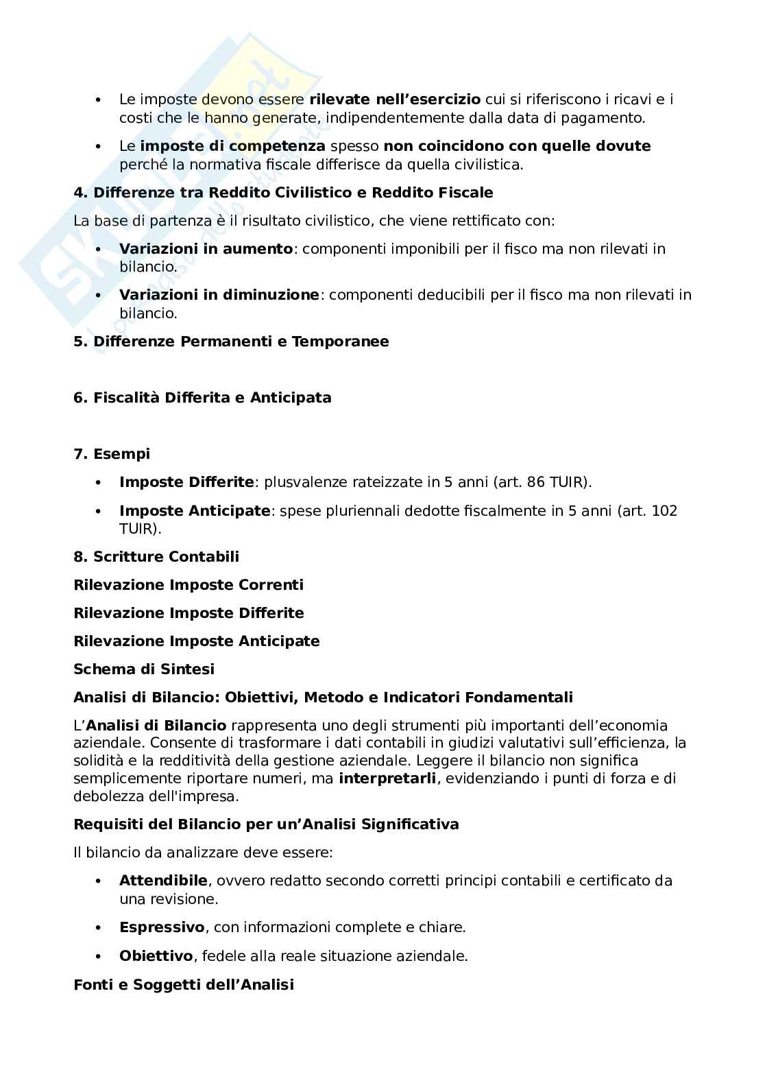 Appunti per esame di Economia aziendale e ragioneria II Pag. 26
