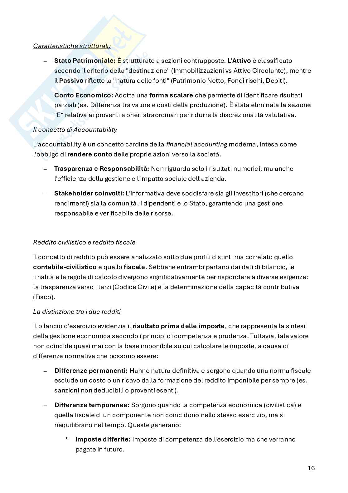 Economia aziendale Pag. 16