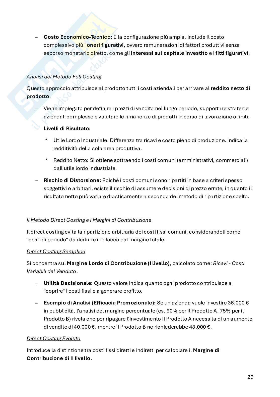 Economia aziendale Pag. 26
