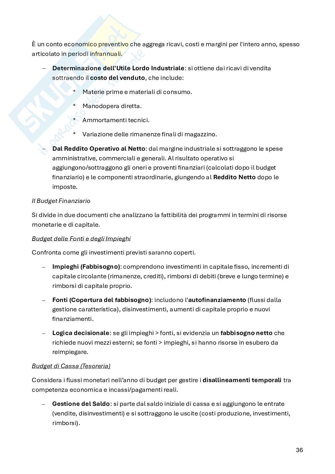 Economia aziendale Pag. 36