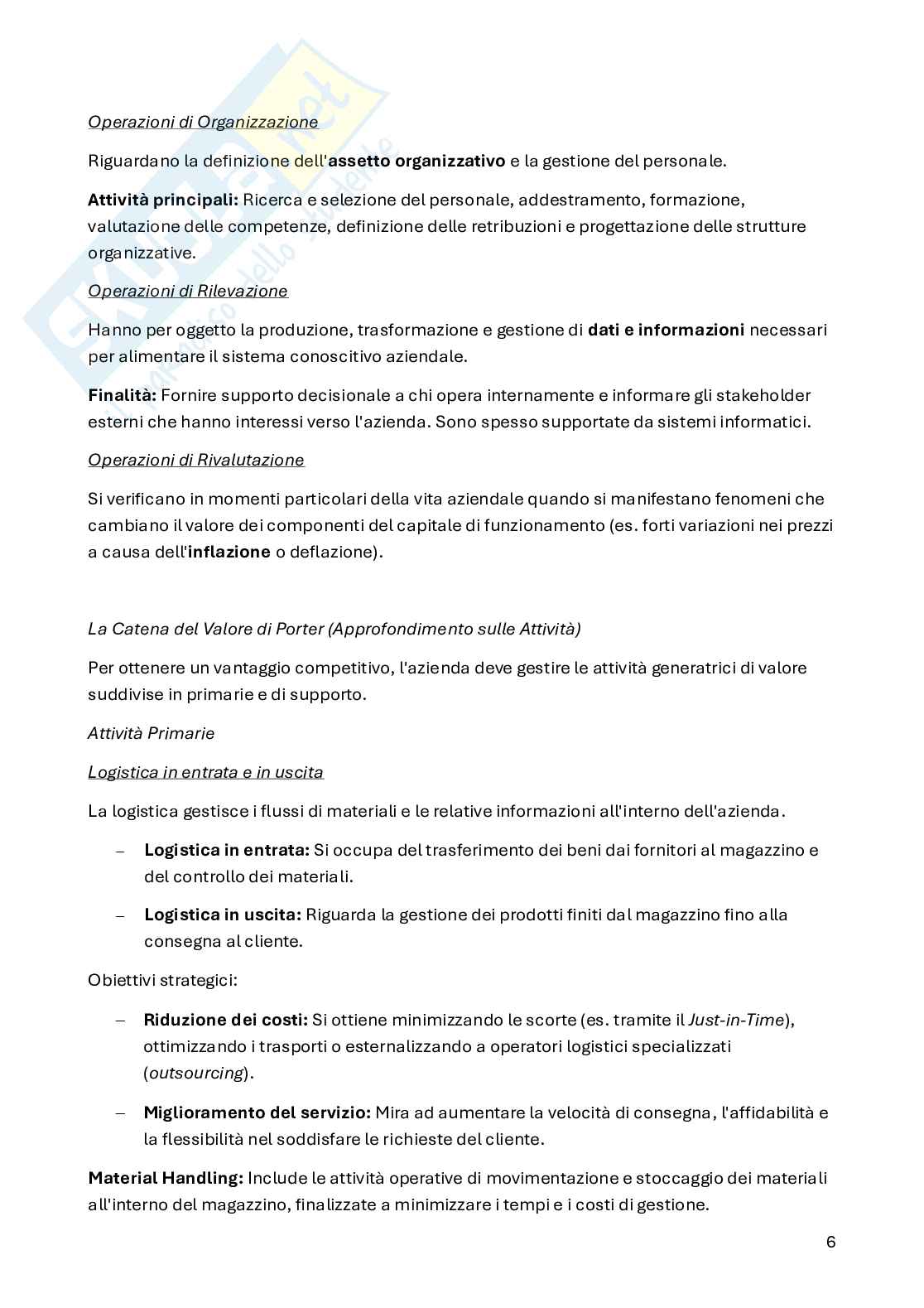 Economia aziendale Pag. 6