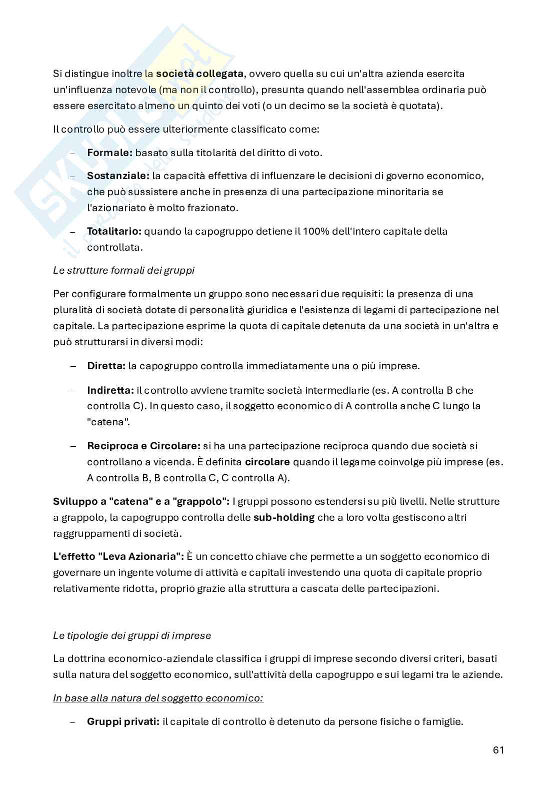 Economia aziendale Pag. 61