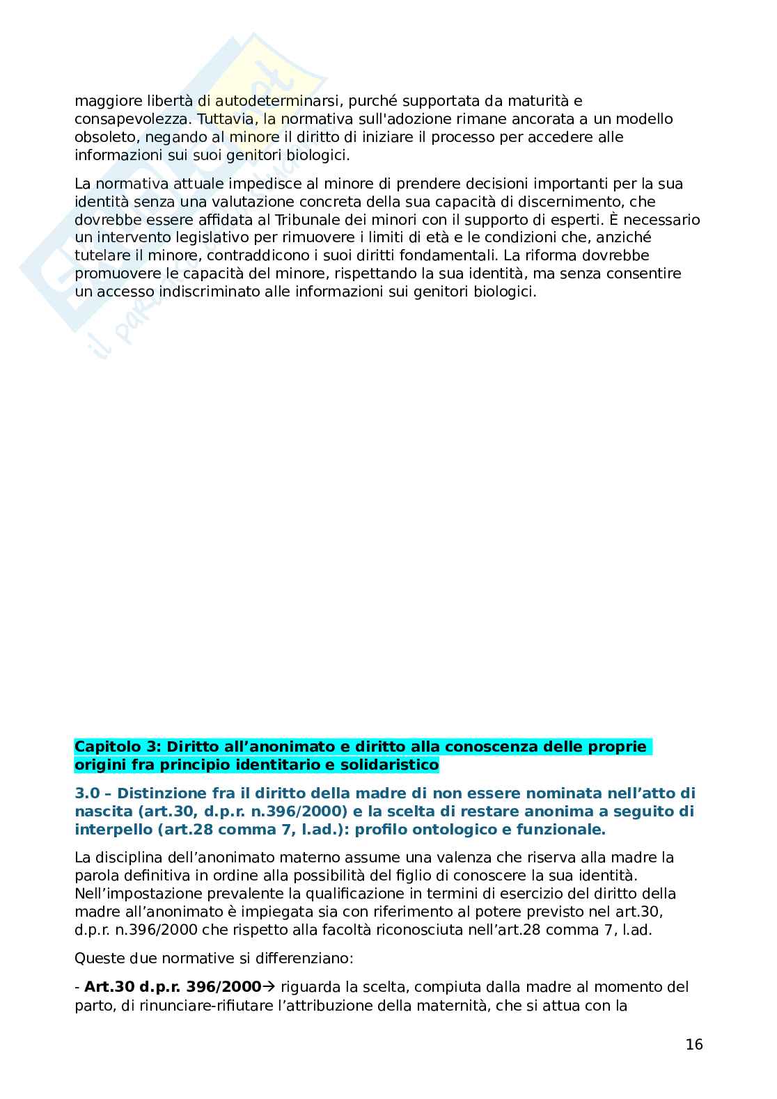 Diritto privato progredito Pag. 16