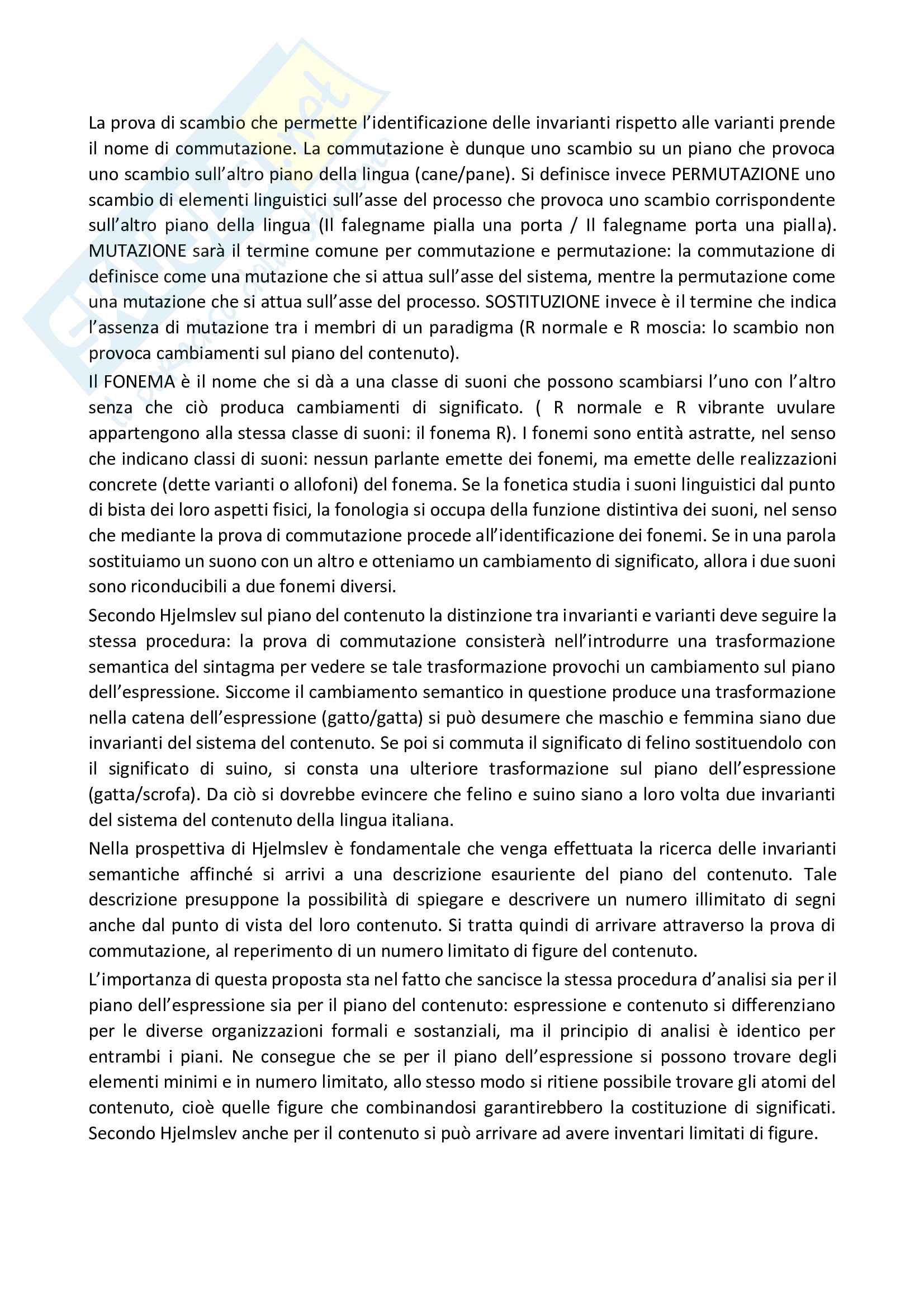 Riassunto esame Scienze semiotiche del testo e dei linguaggi, prof Tani, libro consigliato Le basi della Semiotica, Traini Pag. 16