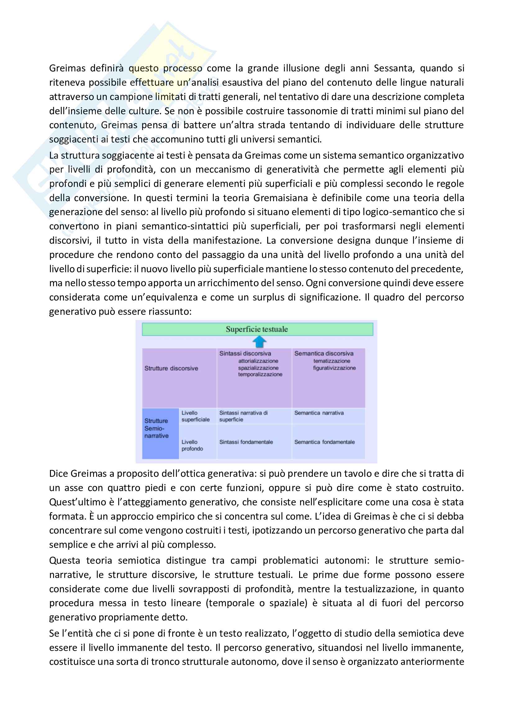 Riassunto esame Scienze semiotiche del testo e dei linguaggi, prof Tani, libro consigliato Le basi della Semiotica, Traini Pag. 26