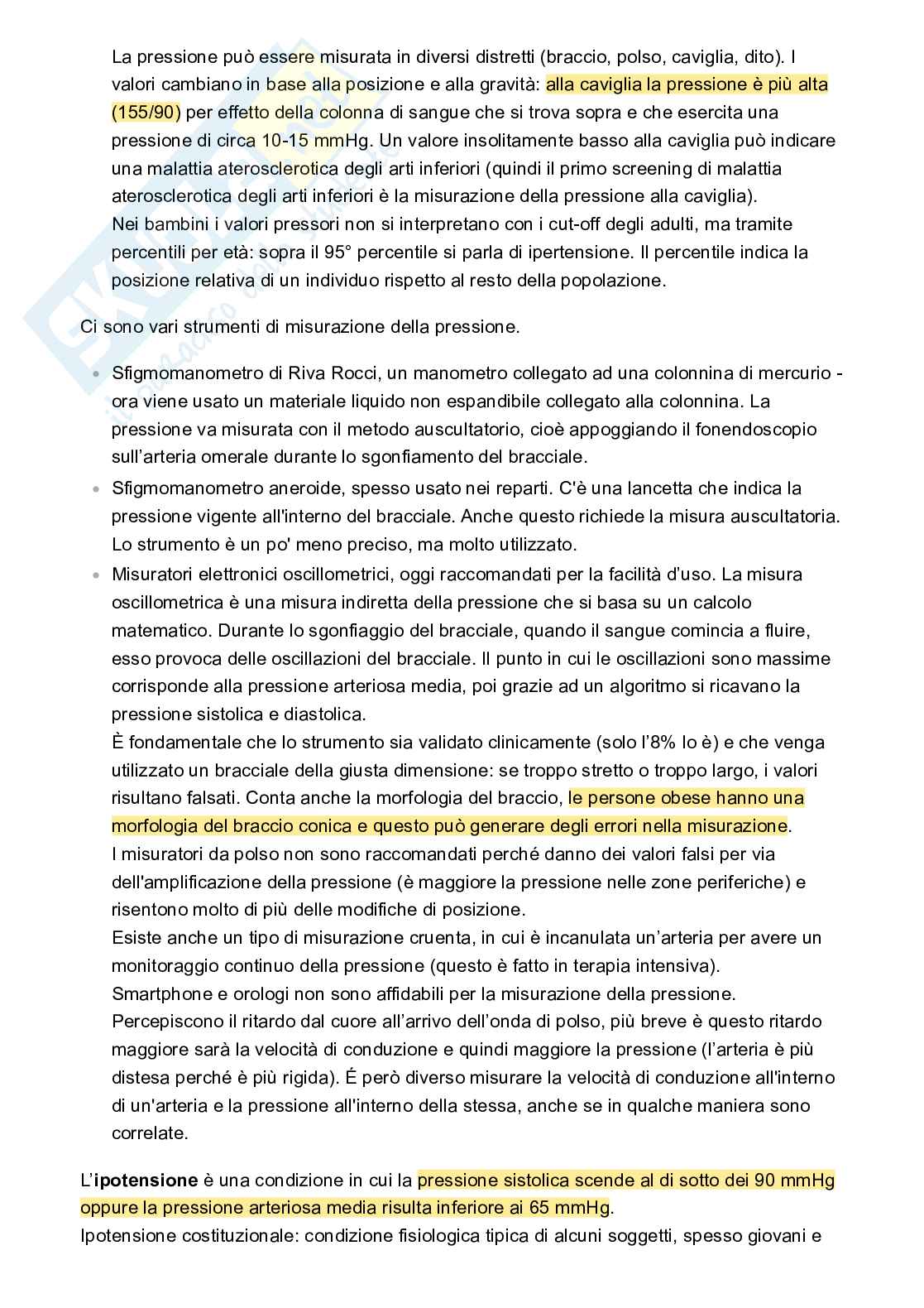 Appunti Semeiotica clinica Pag. 16