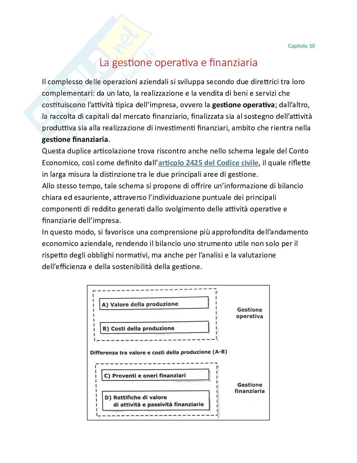 Bilancio e analisi economico-finanziaria - Teoria, parte 3 - Il conto economico Pag. 16