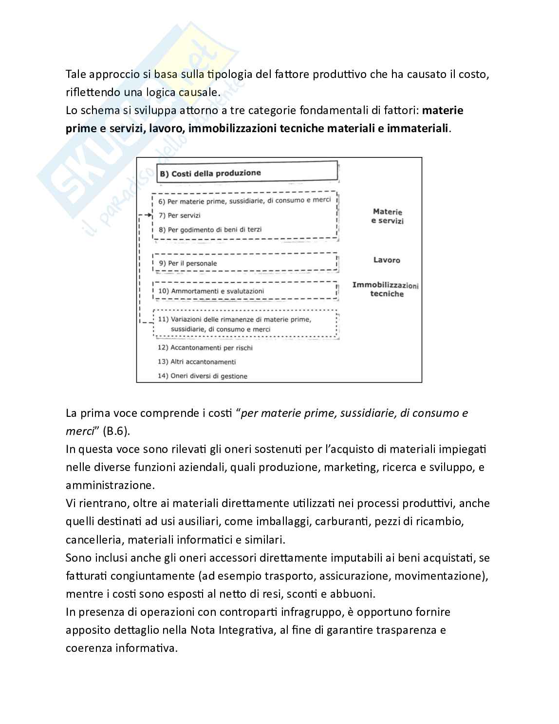 Bilancio e analisi economico-finanziaria - Teoria, parte 3 - Il conto economico Pag. 21