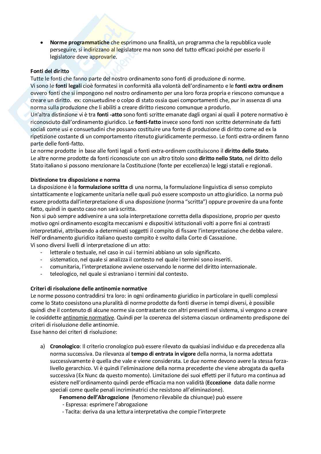 Riassunti esame diritto pubblico Pag. 2