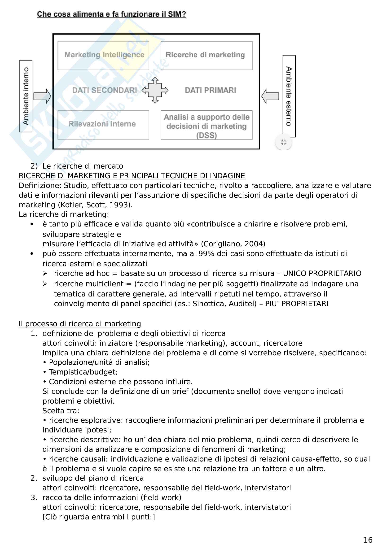 Riassunto esame Marketing, prof. Francioni Pag. 16
