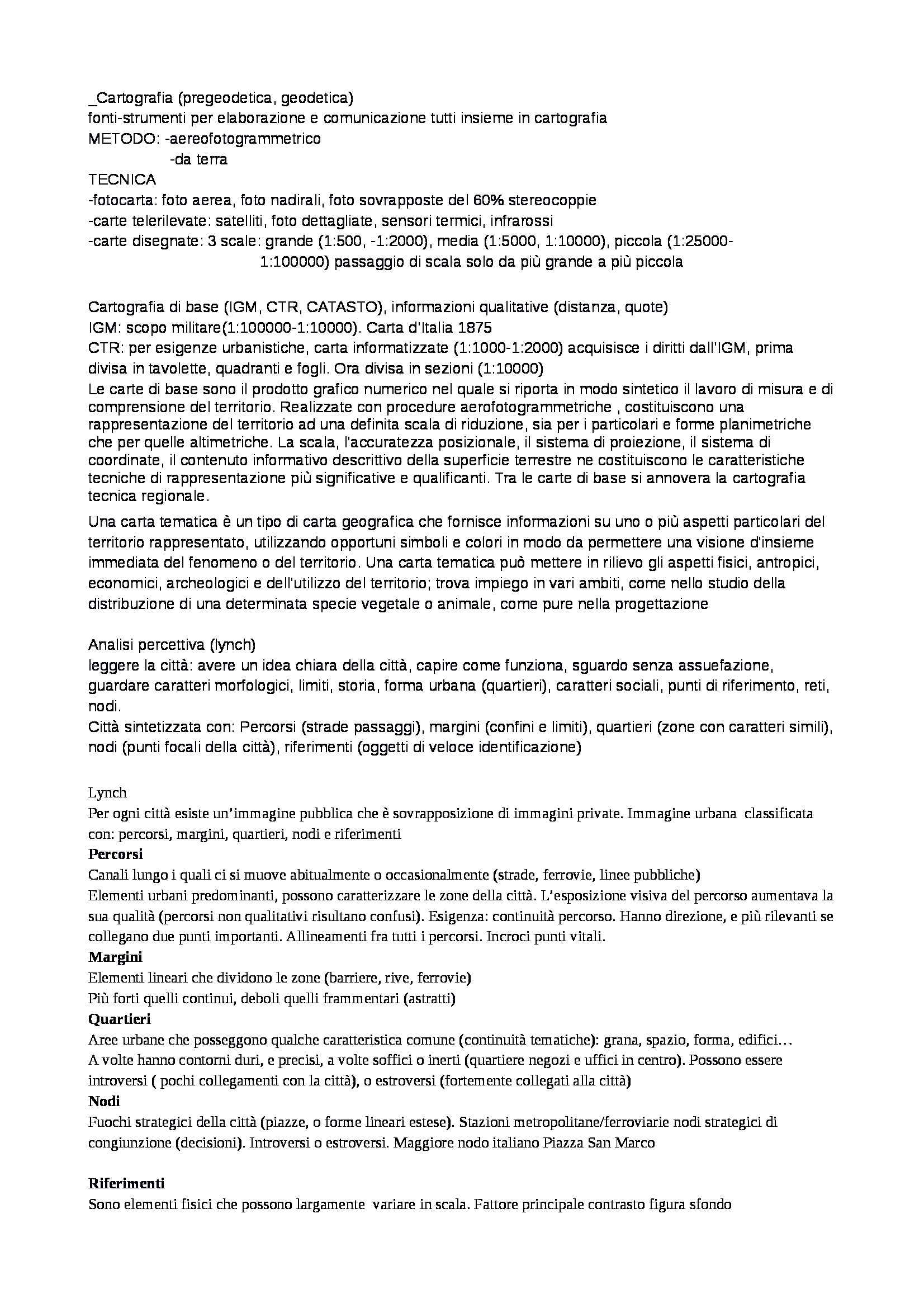 Analisi del territorio - Appunti Pag. 2