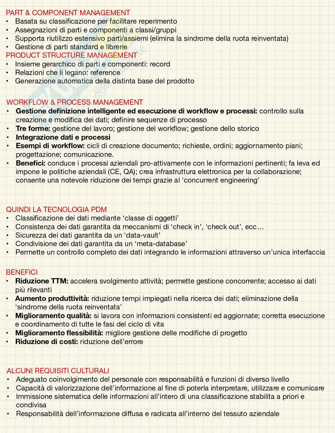 Teoria Metodi e strumenti per il ciclo di vita del prodotto Pag. 11