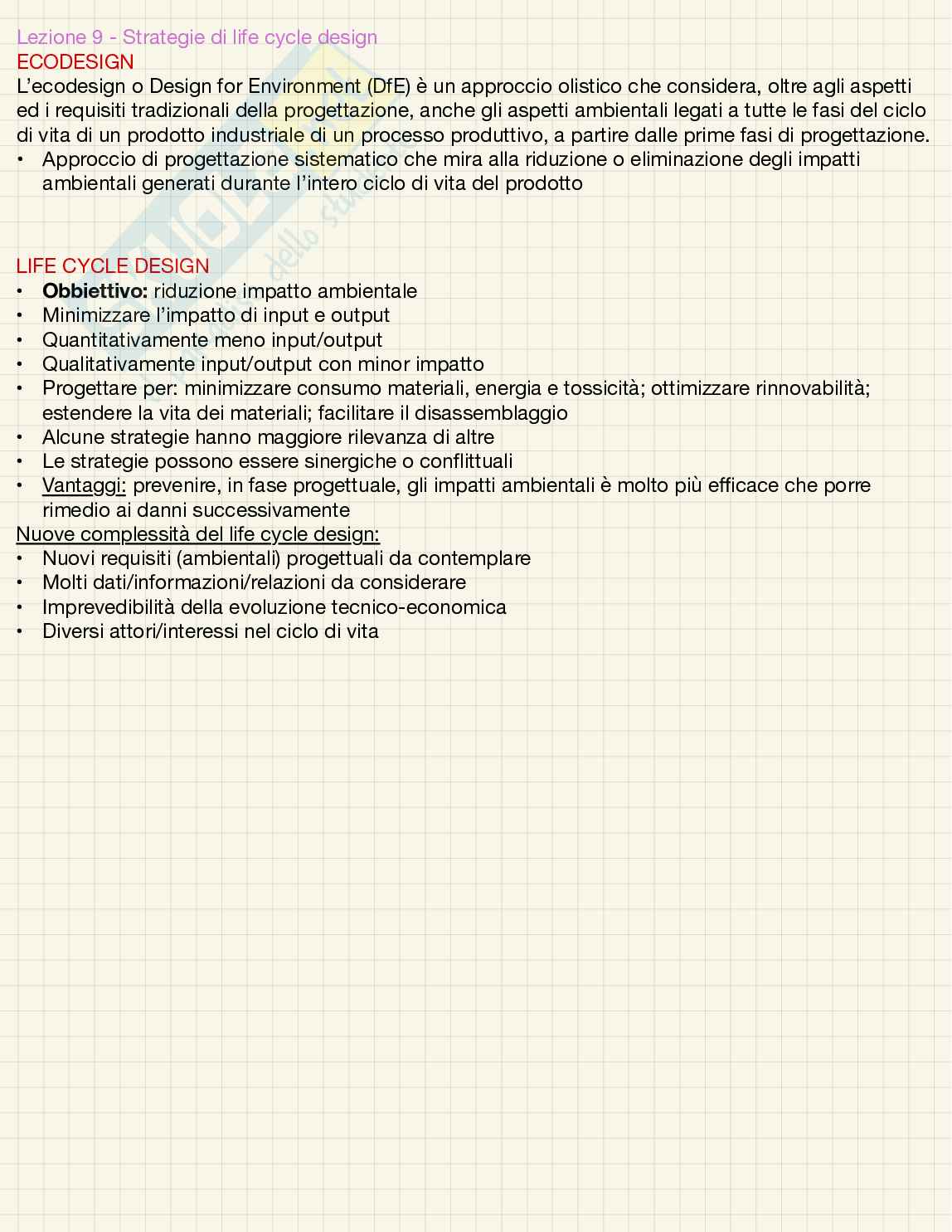 Teoria Metodi e strumenti per il ciclo di vita del prodotto Pag. 21