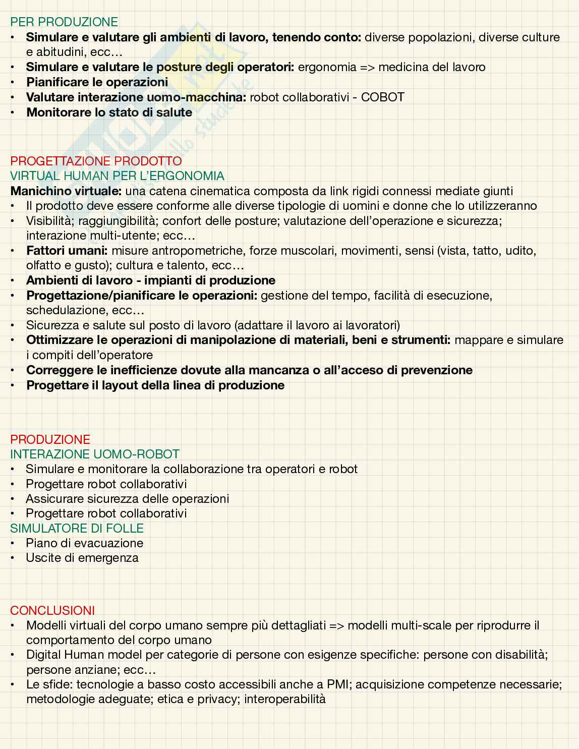 Teoria Metodi e strumenti per il ciclo di vita del prodotto Pag. 6