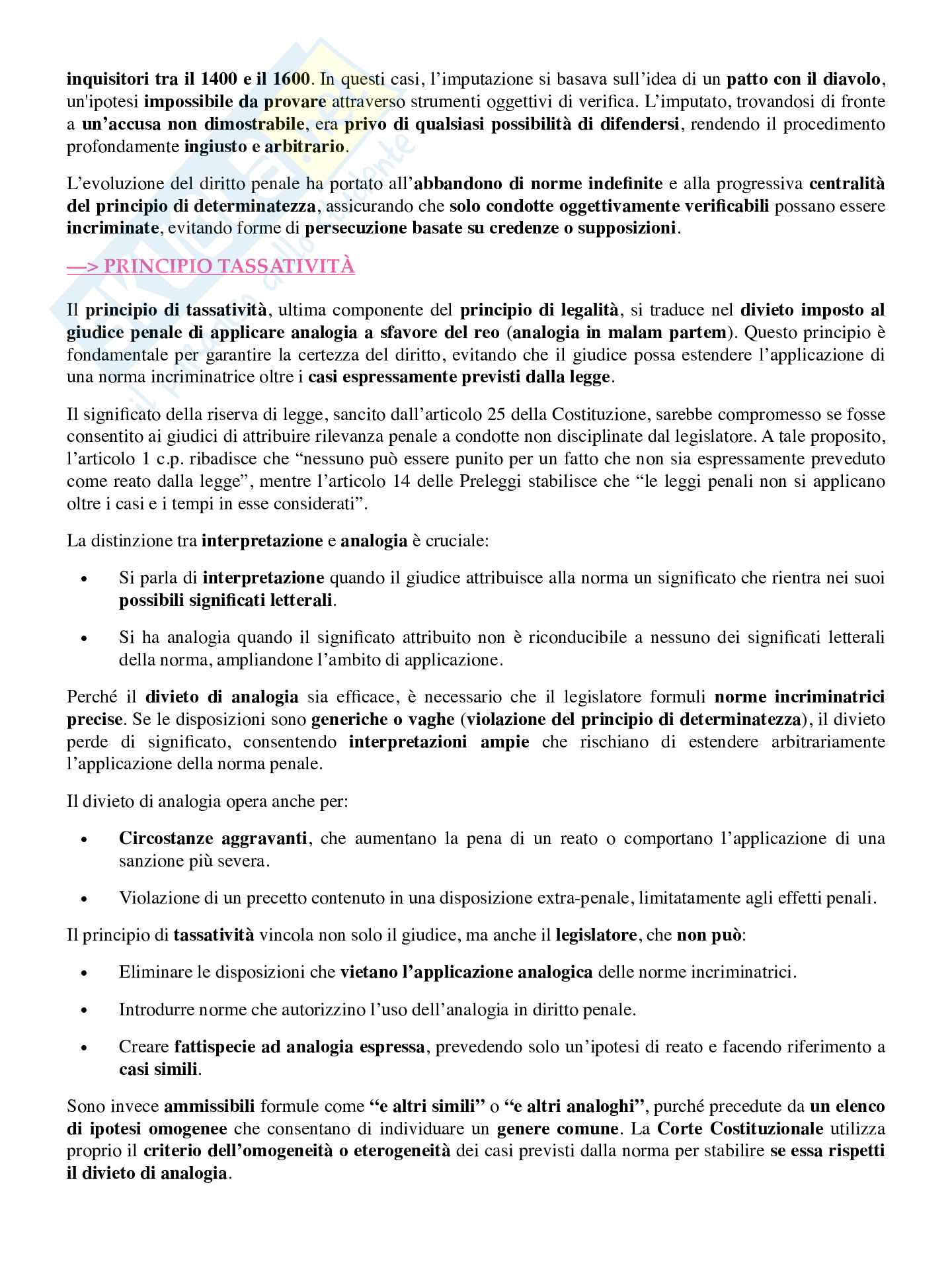Riassunto esame Diritto penale, Prof. D'Alessandro Francesco, libro consigliato Diritto penale , Marinucci, Dolcini Pag. 16