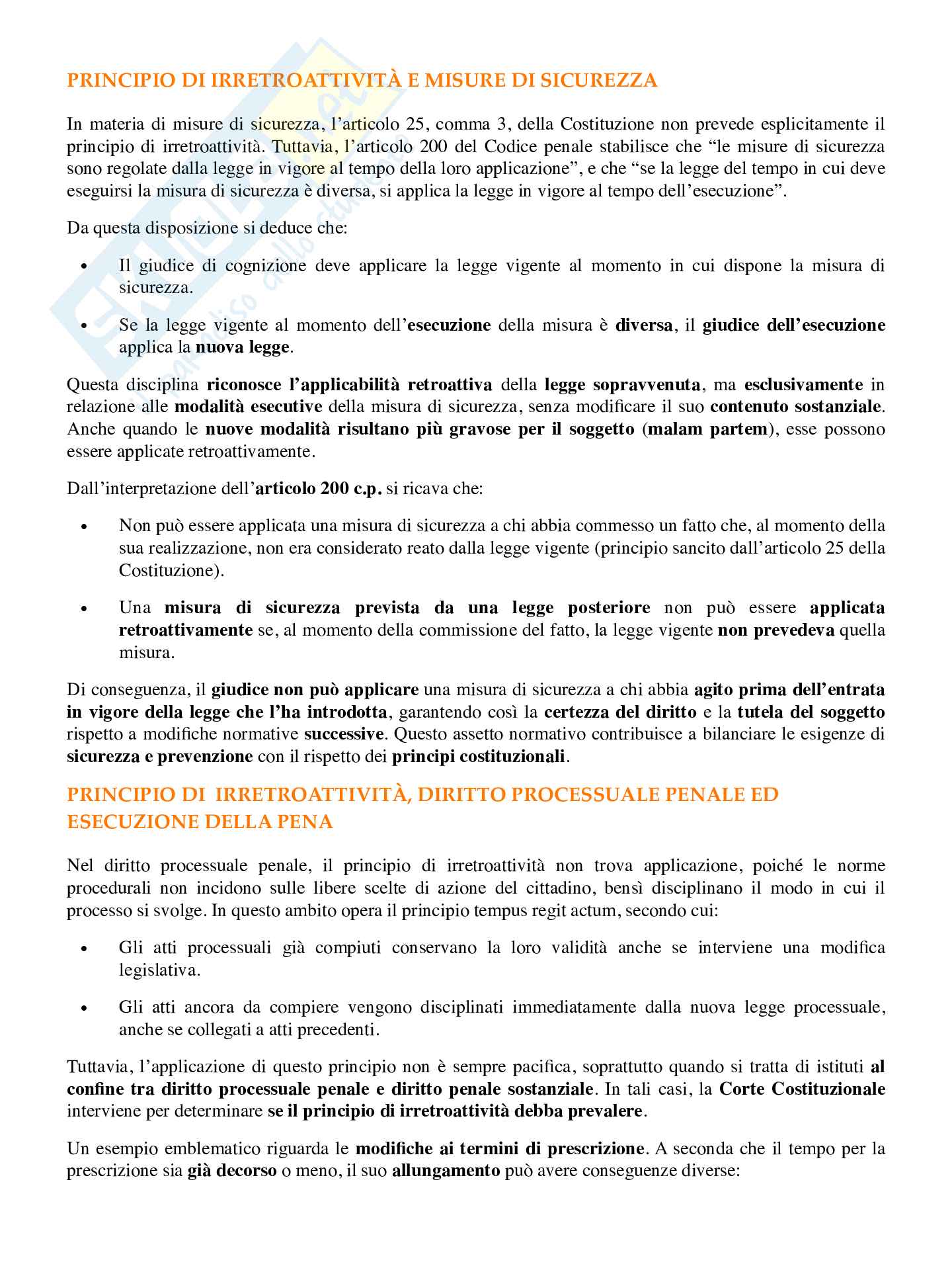 Riassunto esame Diritto penale, Prof. D'Alessandro Francesco, libro consigliato Diritto penale , Marinucci, Dolcini Pag. 21