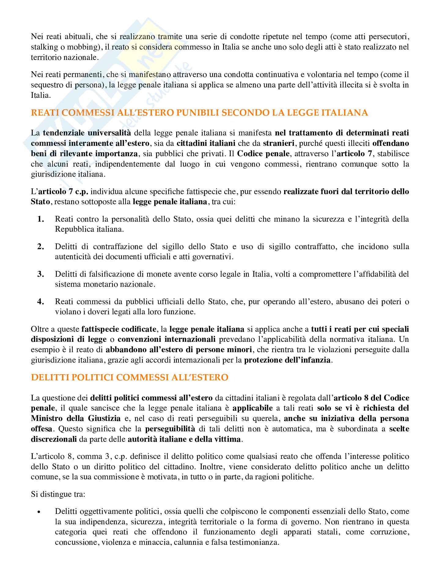 Riassunto esame Diritto penale, Prof. D'Alessandro Francesco, libro consigliato Diritto penale , Marinucci, Dolcini Pag. 31