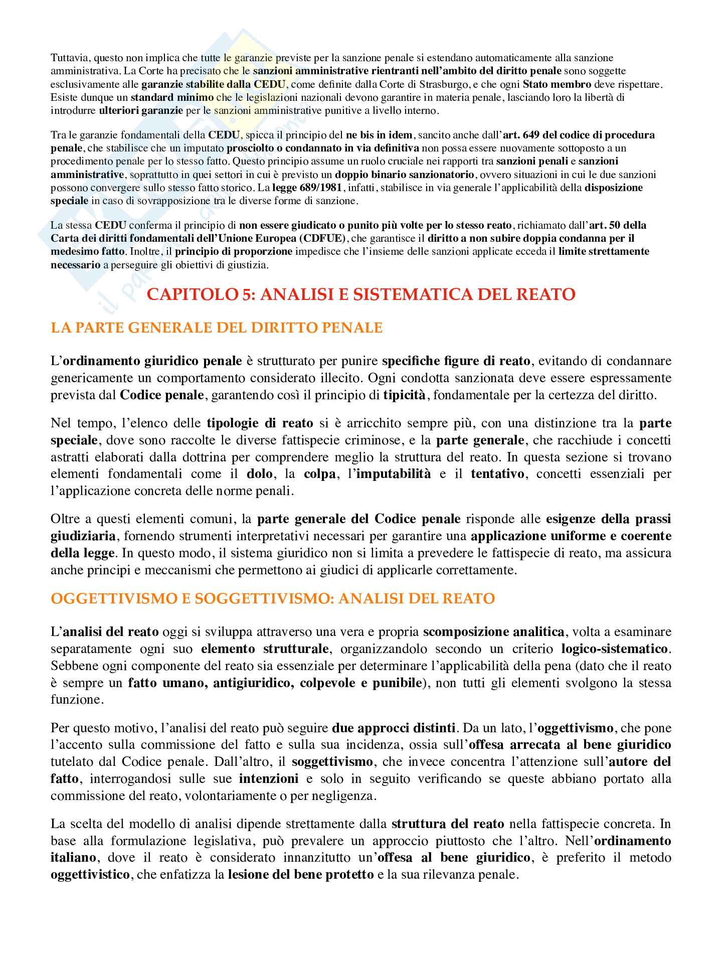 Riassunto esame Diritto penale, Prof. D'Alessandro Francesco, libro consigliato Diritto penale , Marinucci, Dolcini Pag. 41