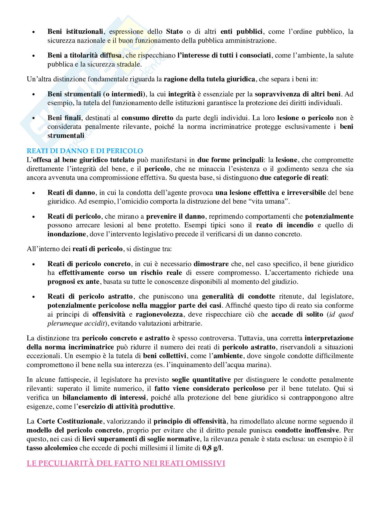Riassunto esame Diritto penale, Prof. D'Alessandro Francesco, libro consigliato Diritto penale , Marinucci, Dolcini Pag. 51