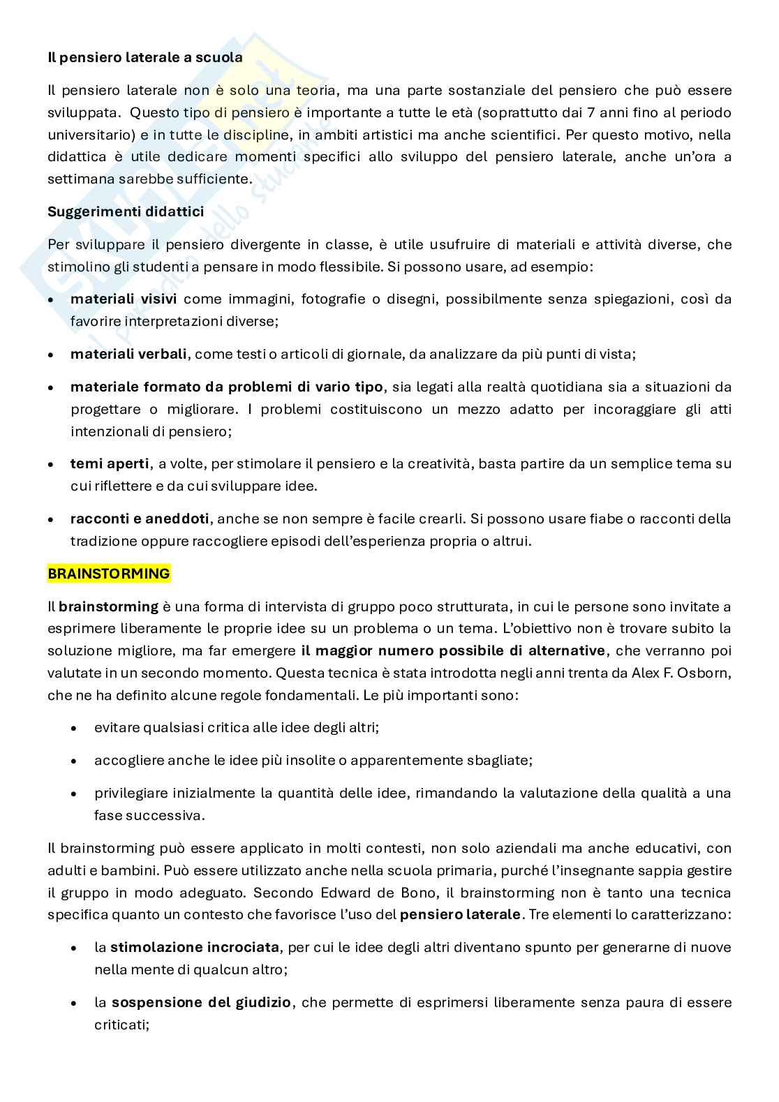 Metodologie didattiche inclusive nella scuola primaria Pag. 21