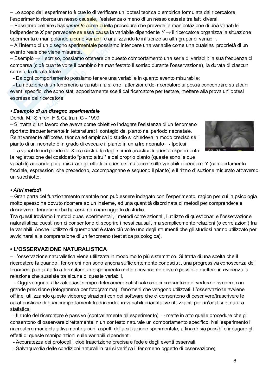 Appunti delle lezioni di psicologia dello sviluppo Pag. 6