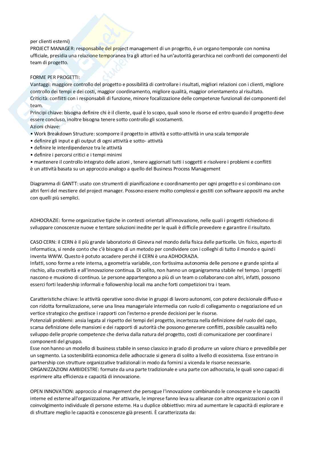 Appunti organizzazione aziendale Pag. 16