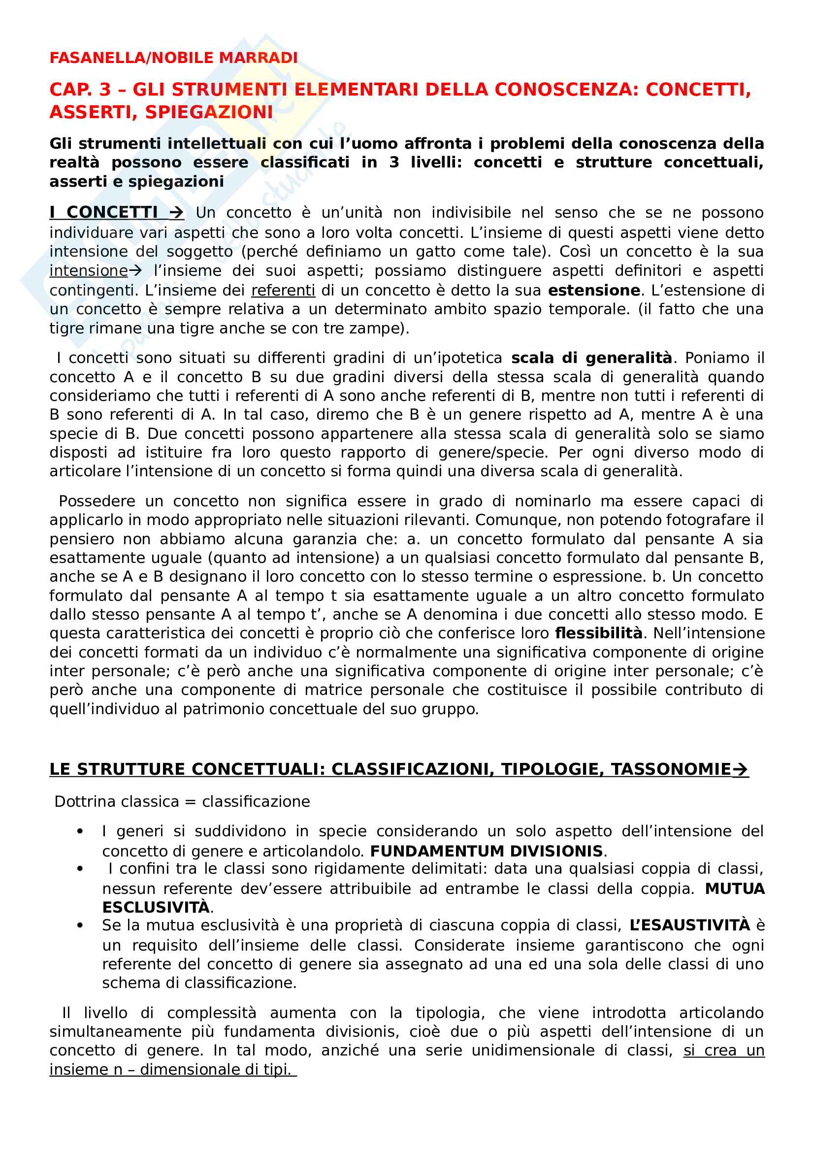 Riassunto esame metodologia della ricerca sociale, Prof Nobile, Prof Fasanella, libro consigliato Metodologia delle scienze sociali Pag. 1