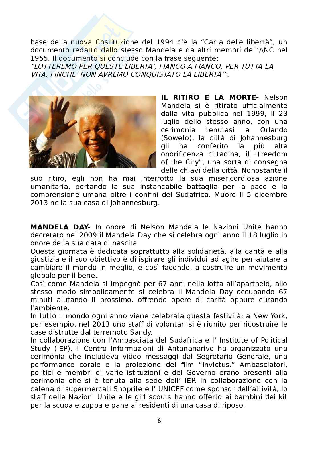 Lottare per la libertà, tesina Pag. 6