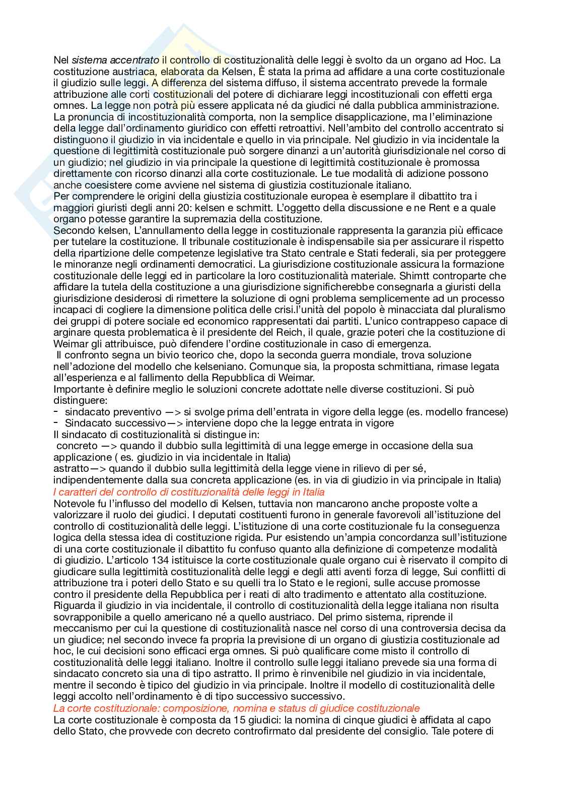Riassunto esame Diritto costituzionale , Prof. Simoncini Andrea, libro consigliato Istituzioni di diritto pubblico, Cardone, Cortese, Deffenu Pag. 21