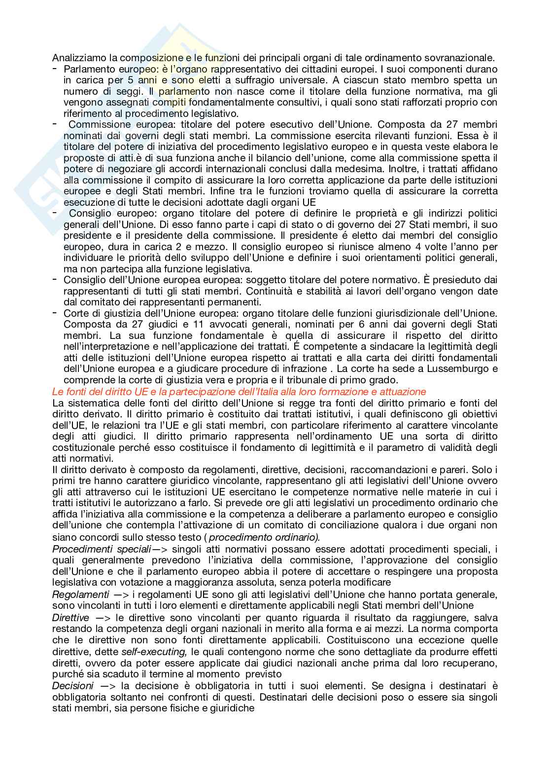 Riassunto esame Diritto costituzionale , Prof. Simoncini Andrea, libro consigliato Istituzioni di diritto pubblico, Cardone, Cortese, Deffenu Pag. 46