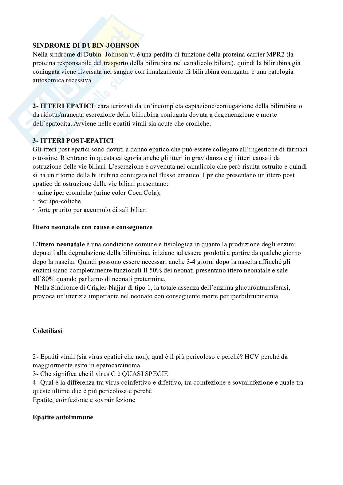 Appunti di Fisiopatologia  Pag. 11