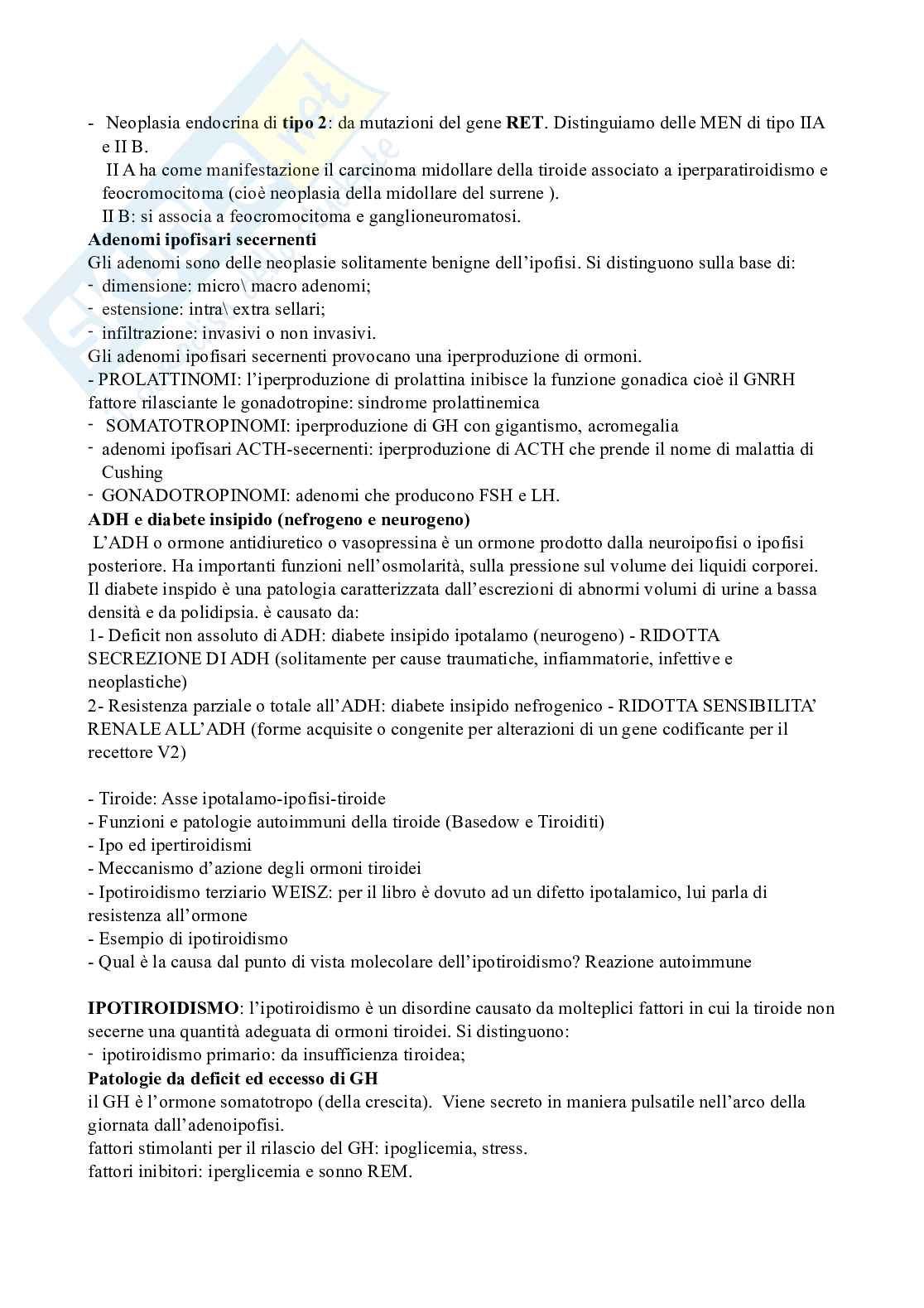 Appunti di Fisiopatologia  Pag. 2