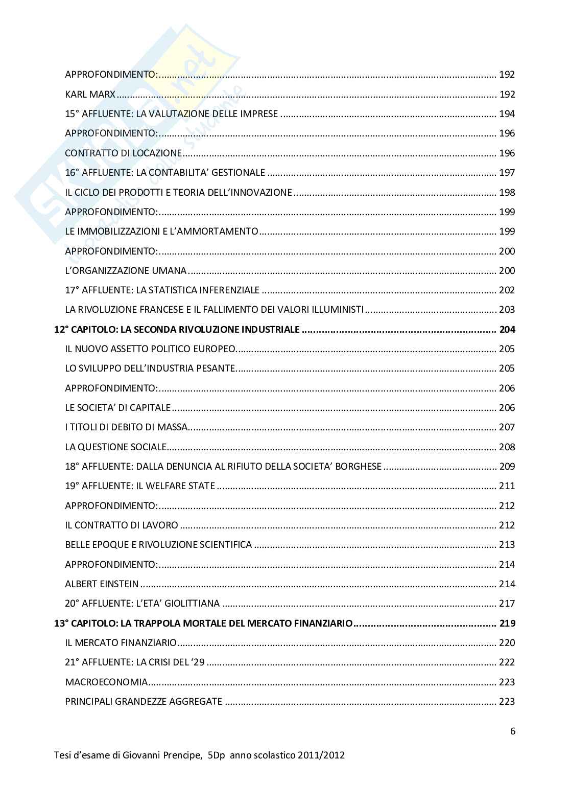 Viaggio nell'economia - Tesina per tecnico commerciale Pag. 6