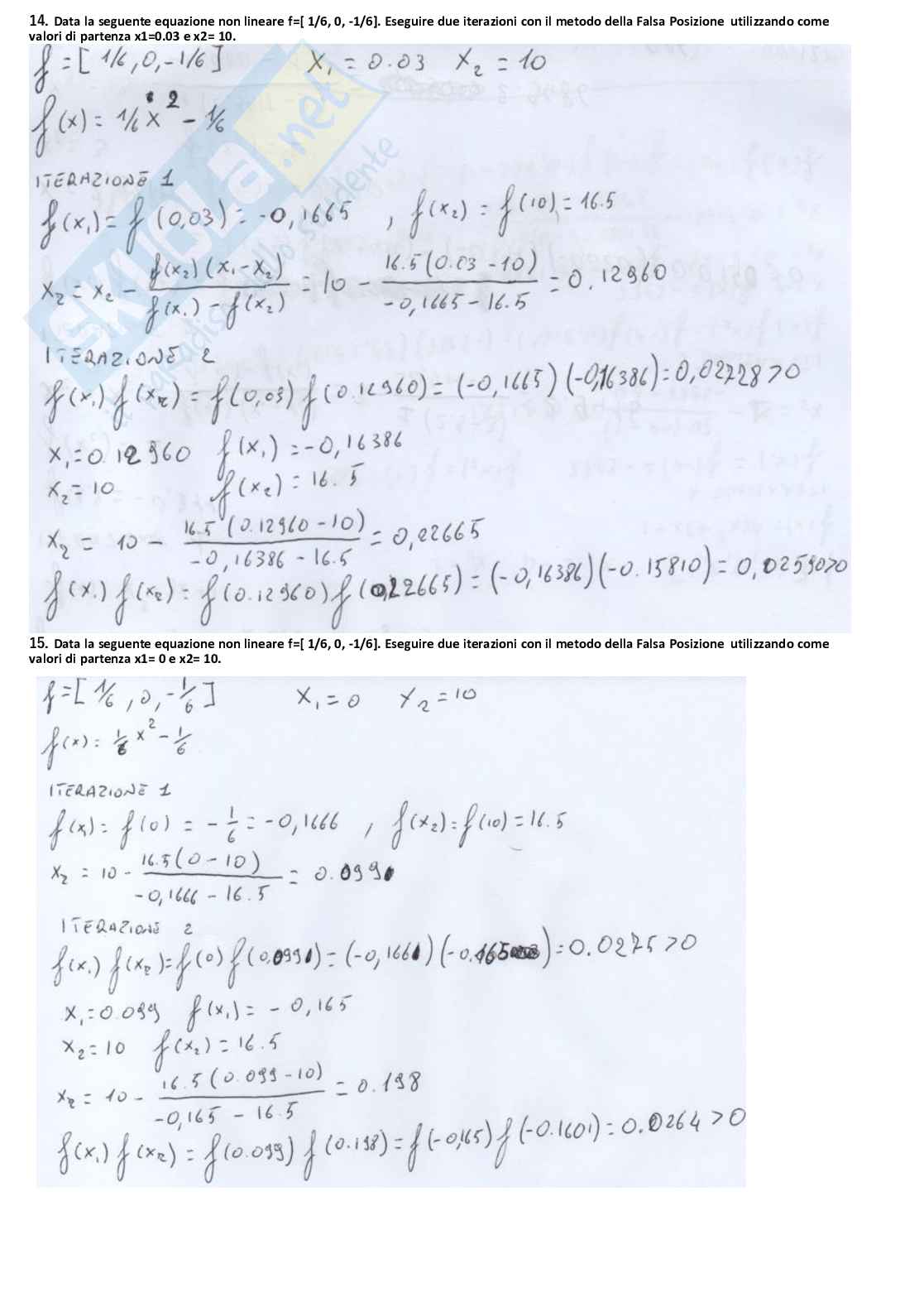 Analisi numerica Pag. 76